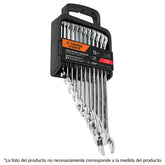 Juego de 11 llaves combinadas desde 6mm hasta 22mm truper